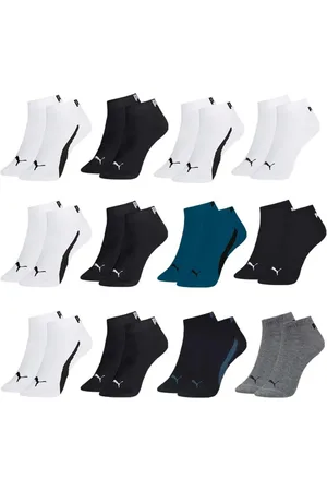 PUMA Kit 12 Pares De Meias Sapatilha Esportiva Masculina