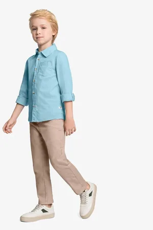 TRICK NICK Infantil - Calça Masculina Em Sarja
