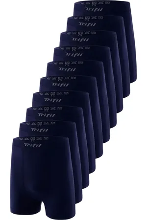 TRIFIL Kit com 10 Cuecas Boxer 4411 Plus Size