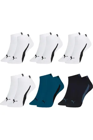 PUMA Kit 6 Pares De Meias Sapatilha Esportiva Masculina