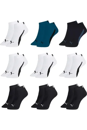 PUMA Kit 9 Pares De Meias Sapatilha Esportiva Masculina