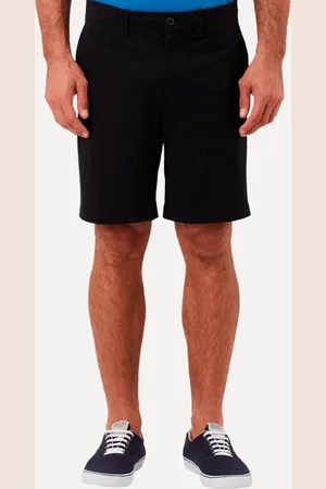 Original Penguin Bermuda Masculina Slim Sarja Chino Button Preta