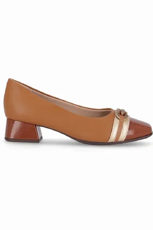 Piccadilly Sapato Scarpin Salto Médio 160099 Feminino - Mascavo