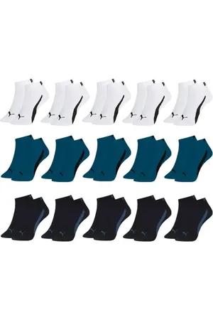 PUMA Kit 15 Pares De Meias Sapatilha Esportiva Masculina