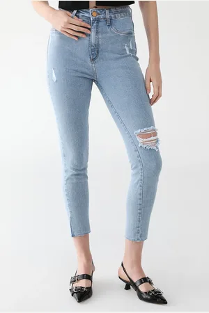 LANCA PERFUME Calça Jeans Skinny Vesta Ankle Super High
