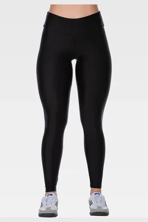 Summer Soul Calça Legging Fitness de Alta Performance Preta