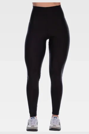 Summer Soul Calça Legging Fitness com Cintura Alta Preta
