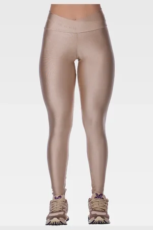 Summer Soul Calça Legging Fitness Cós Alto Transpassado