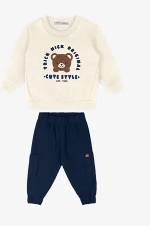 TRICK NICK Infantil - Conjunto Blusão Com Calça