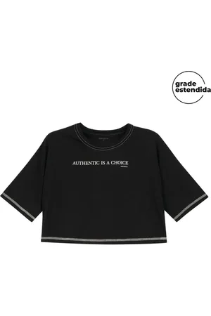 Marialicia T-Shirt Feminina Cropped