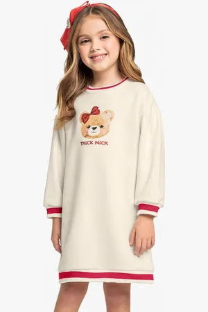 TRICK NICK Infantil - Vestido Moletom