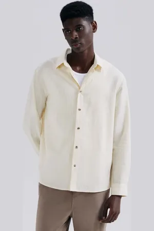 Hering Camisa Masculina Manga Longa Listrada Em Linho