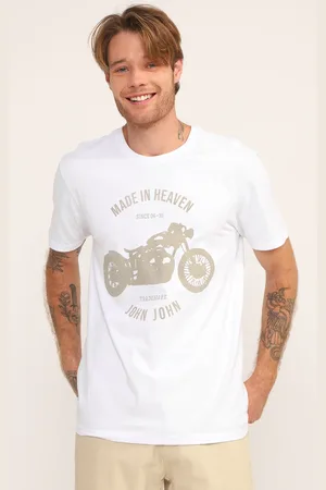 John John Camiseta Made In Heaven Branca
