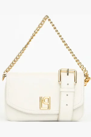 LANCA PERFUME Bolsa Shoulder Bag Couro Com Fecho LP
