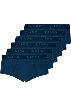 LUPO Kit com 6 Cuecas Slip com Abertura 546-002