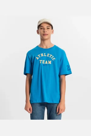 Minty Infantil - Camiseta Juvenil Masculina Em Meia Malha