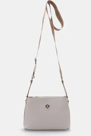 Luz da Lua Bolsa Selena Tiracolo Pequena - 2000614 Off-white