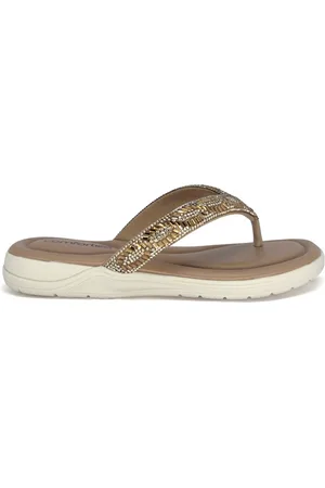 COMFORTFLEX Chinelo Feminino Conforto Strass