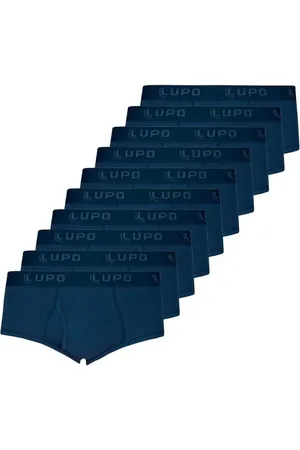 LUPO Kit com 10 Cuecas Slip com Abertura 546-002