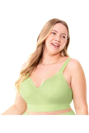 Zee Rucci Sutiã Comfort Com Bojo e Renda Sem Costura Lima Fresh