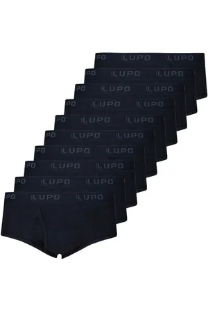 LUPO Kit com 10 Cuecas Slip com Abertura 546-002