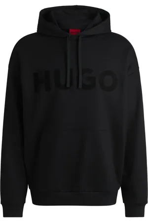 HUGO BOSS Moletom Com Capuz Oversized De Algodão Terry - EGG