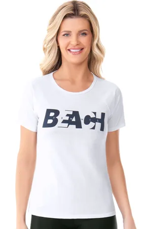 Zee Rucci Camiseta Fitness em Viscose Beach