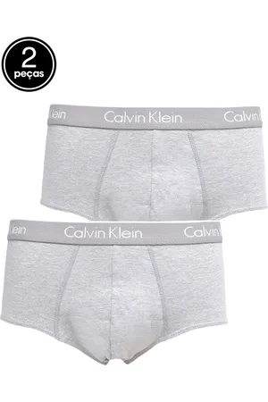 Calvin Klein Kit 2pçs Cueca Slip Logo