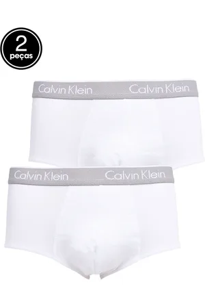 Calvin Klein Kit 2pçs Cueca Slip Logo