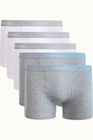 Hering Kit 5 Cuecas Boxer Com Elástico Personalizado