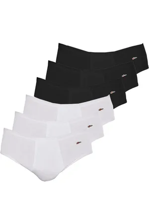 Zorba Kit com 6 Cuecas Slip com Abertura 172 Branco