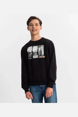 Minty Infantil - Blusão Juvenil Masculino Em Moletom