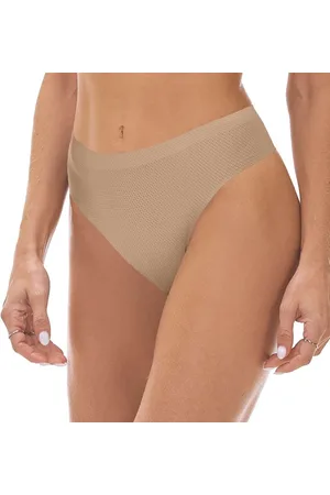Zee Rucci Calcinha Fio Dental Laser Termofusionada Respirável Areia