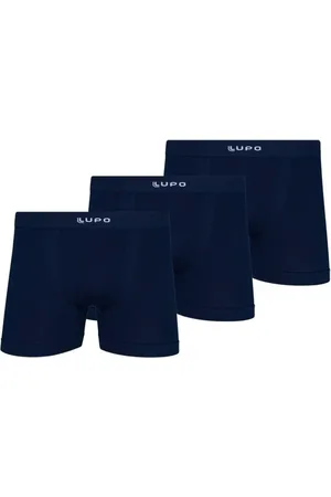 LUPO Kit com 3 Cuecas Boxer 661-001