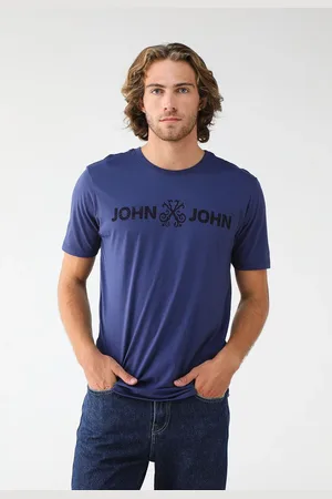 John John Camiseta Reta Logo