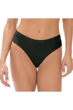 Zee Rucci Calcinha Tanga Laser Termofusionada Respirável Preta