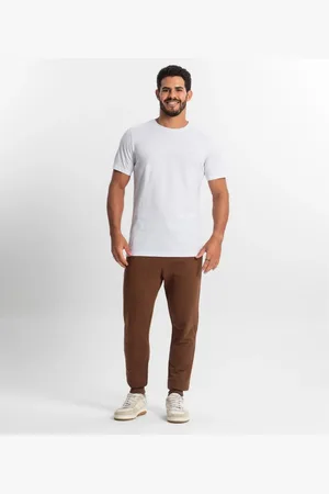 Diametro Calça Masculina Plus Size Em Moletom Diametro