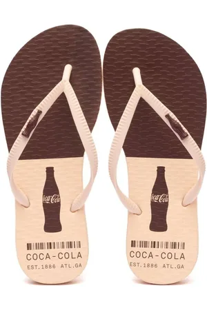 Coca Cola Shoes Chinelo Coca-Cola Shoes Truist Feminino Rose Claro