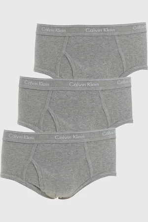 Calvin Klein Kit 3pçs Cueca Slip Logo