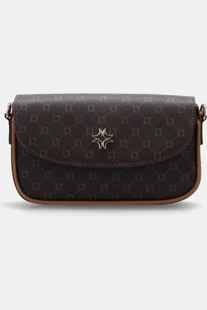 Luz da Lua Mini Bag Monograma Mocca - 2000598 Marrom