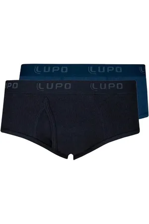 LUPO Kit com 2 Cuecas Slip com Abertura 546-002