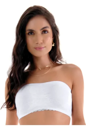 Zee Rucci Sutiã Top Faixa Anatômico com Renda sem Costura