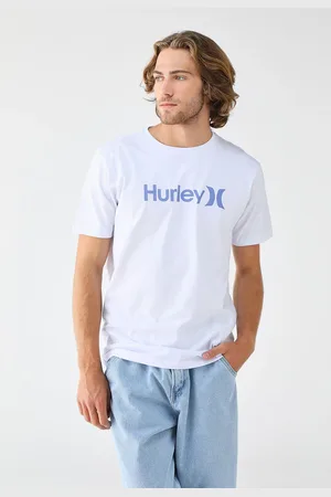 Hurley Camiseta Reta Logo Branca