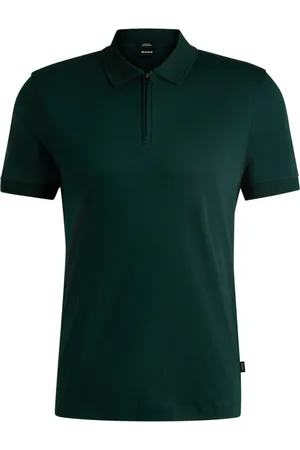 HUGO BOSS Polo Slim Fit De Algodão Mercerizado - 6GG
