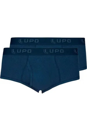 LUPO Kit com 2 Cuecas Slip com Abertura 546-002