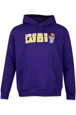 New Era Moletom Canguru Fechado NBA Los Angeles Lakers Core