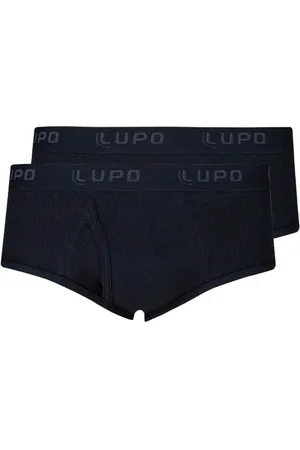 LUPO Kit com 2 Cuecas Slip com Abertura 546-002