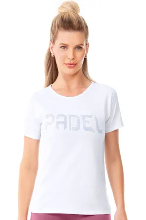 Zee Rucci Camiseta Fitness em Viscose Padel Braca