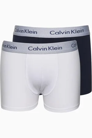 Calvin Klein Kit 2 Cuecas Menino Trunk Classic - Marinho / Mescla
