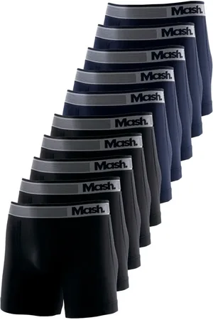 Mash Kit com 10 Cuecas Boxer 710.01